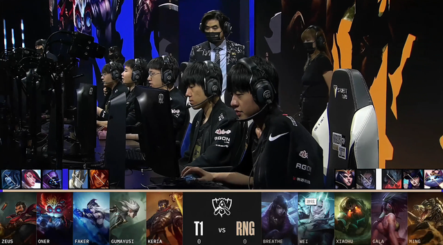 PSG横扫RNG，Faker团战一打五2025世界赛2:0（广州）